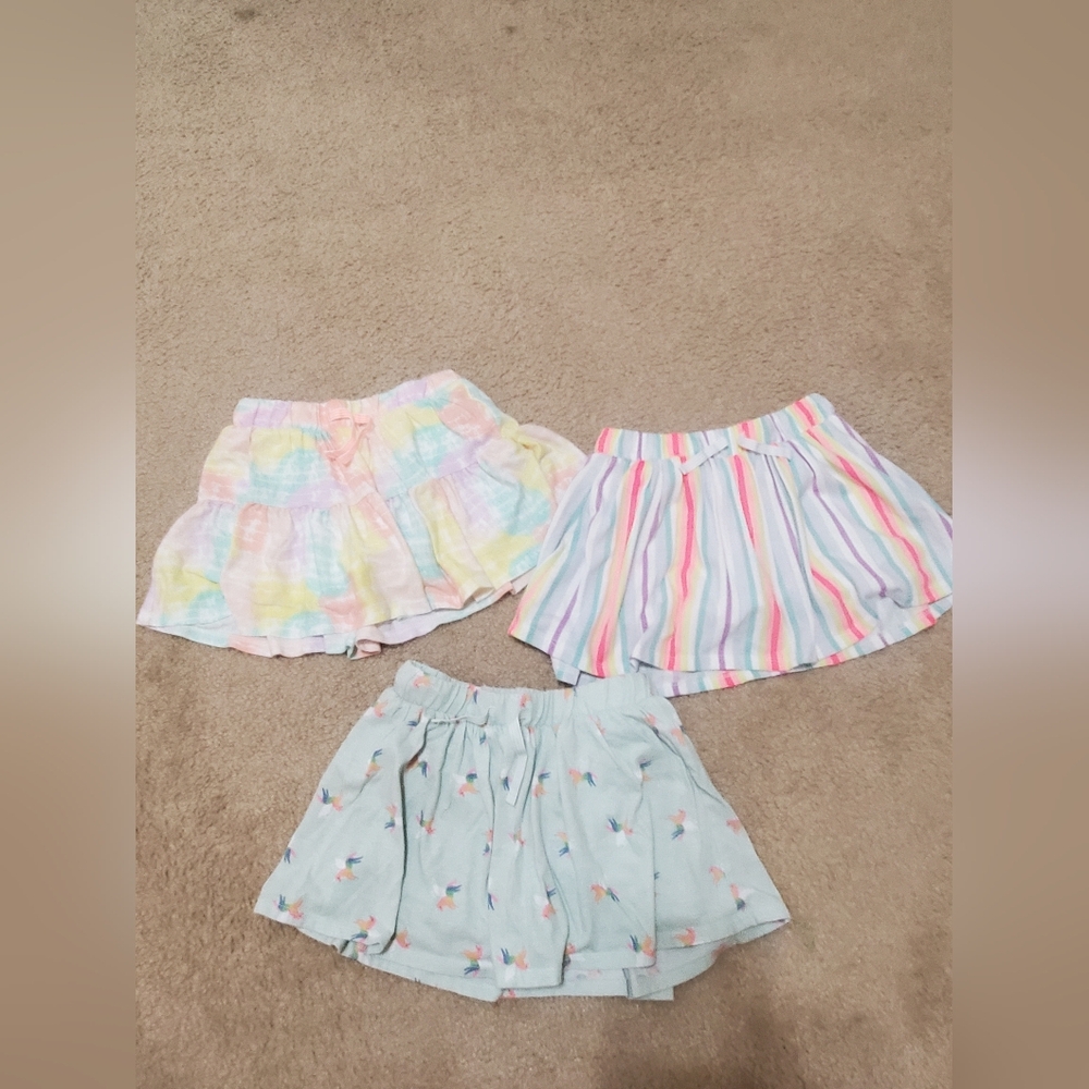 Cat & Jack Little Girls Assorted Skorts